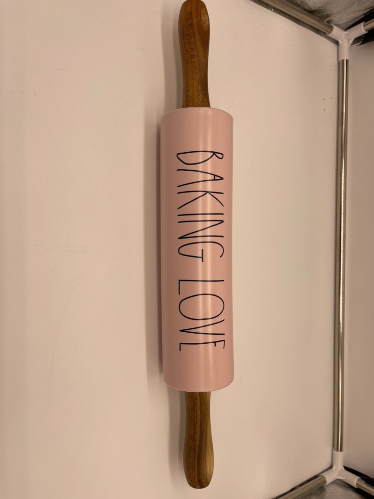 Rae Dunn Collection Baking Love Rolling Pin